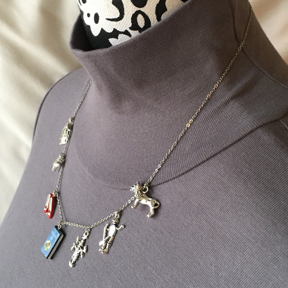 Wizard of Oz by L. Frank Baum Handmade Literature Necklace, Book Cover, Witch - Picture 6 of 14